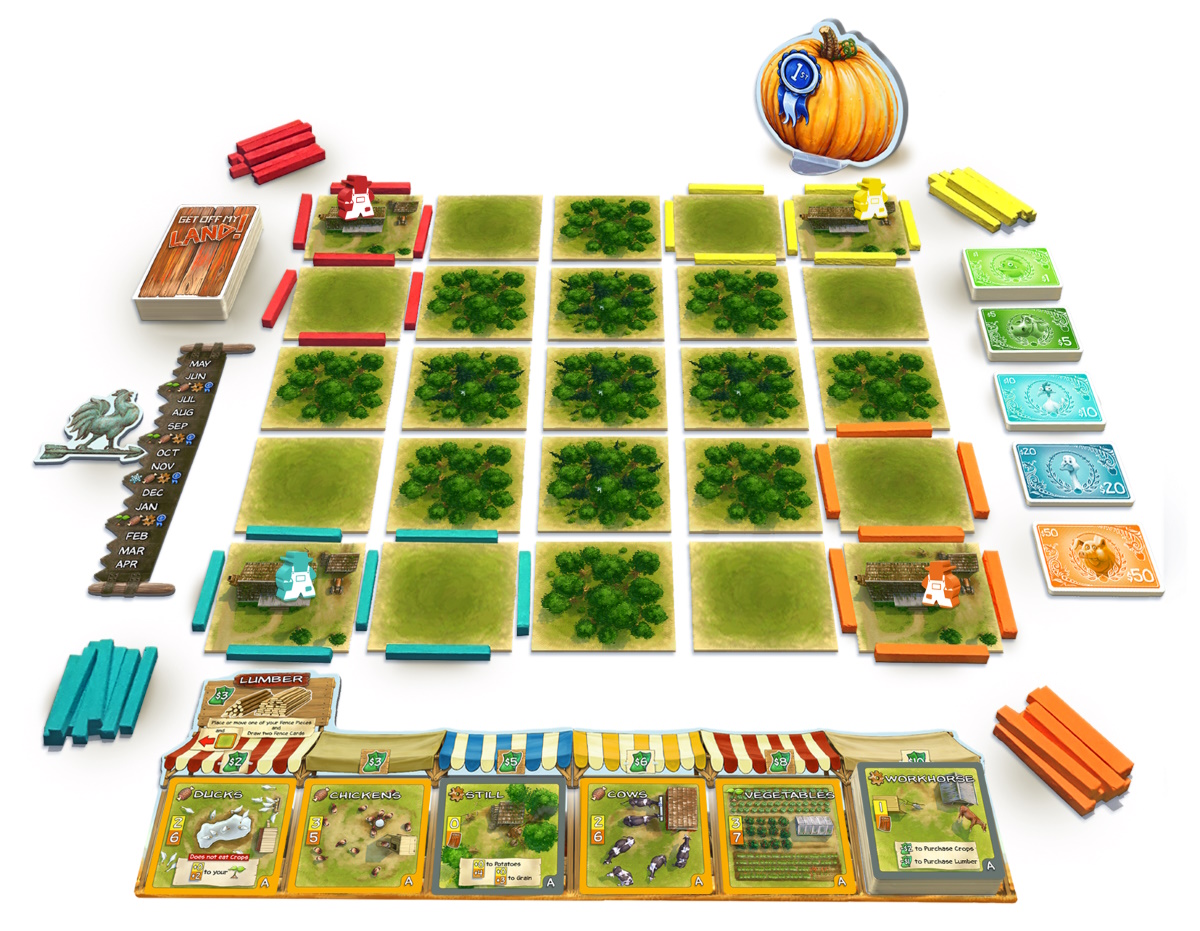 Get Off My Land | First Fish Games